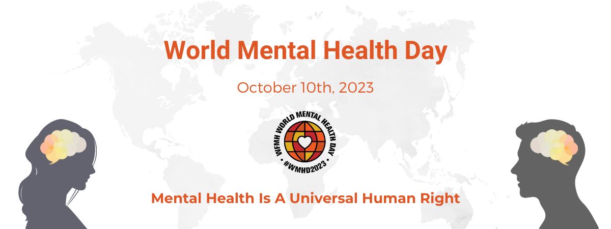 mental health world banner